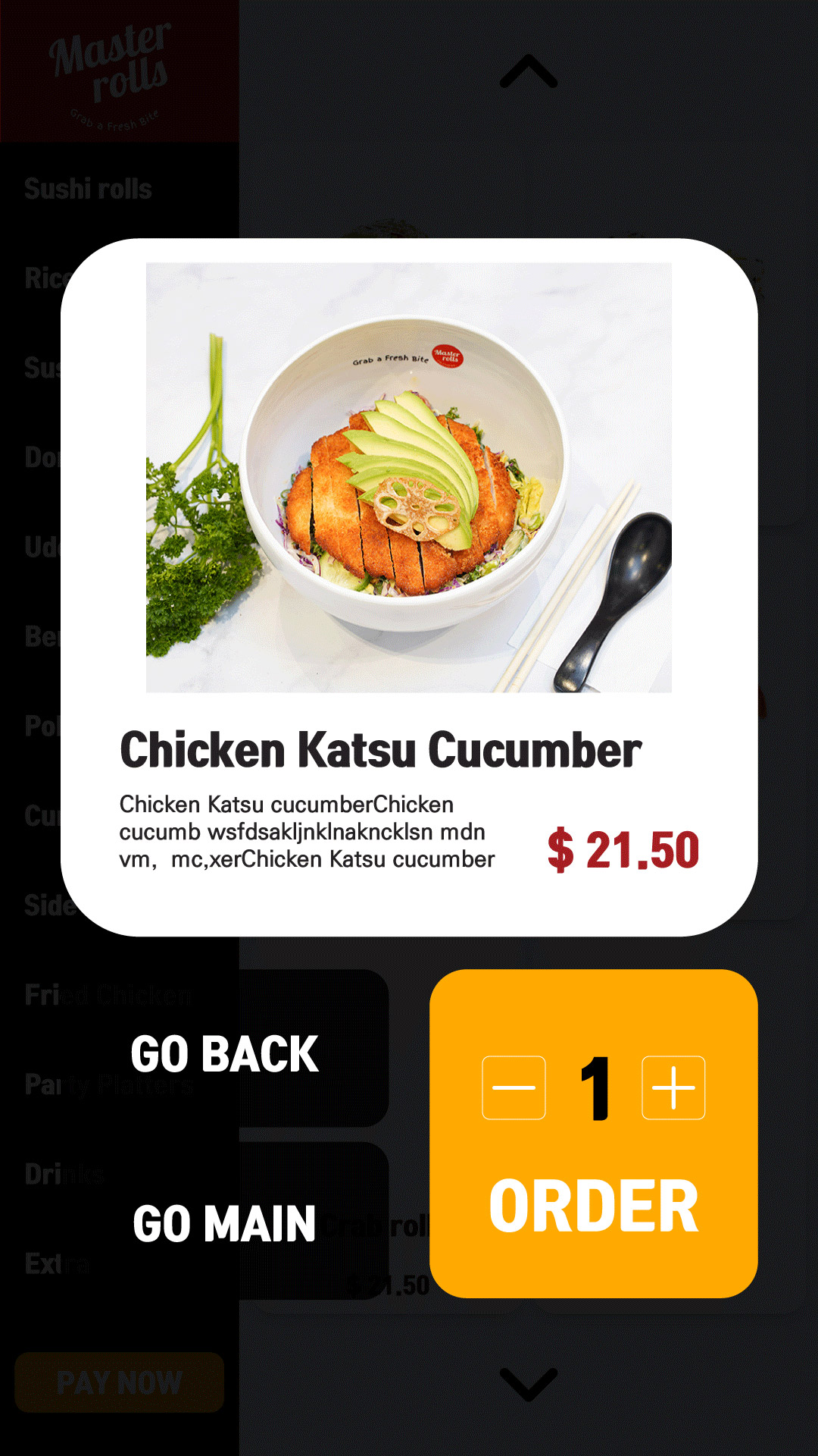 self ordering image